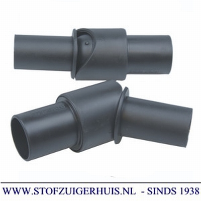 Scharnier voor plastic buizen 35mm PVC