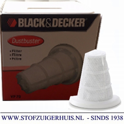 Black & Decker Filter VF70 - DV6005, DV7205, DV9605