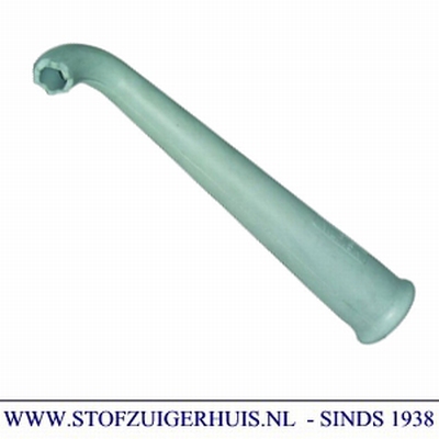 Nilfisk CFM Haakse Rubberen Tuit, 240mm, D32mm