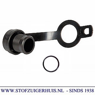 Deksel afvoer vuilwater slang + O-ring