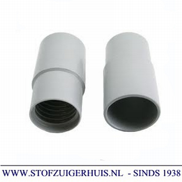 Schroefmof 38mm - 51mm grijs PVC