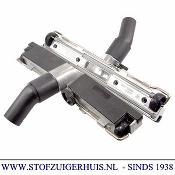Industrie Zuigmond Aluminium, 32mm met rubbers, 370mm