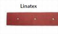 Dweilrubberblad, Voor, 707mm, Linatex