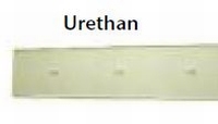 Dweilrubberblad, Achter, 707mm, Olie bestendig (Urethane)