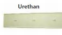 Dweilrubberblad, Voor, 700mm, Olie bestendig (Urethane)