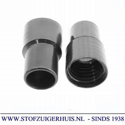 Schroefmof 38mm zwart pe ANTISTATISCH