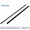 Borstel set, Industrie Zuigmond Aluminium, 370mm