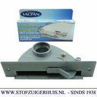 Plintzuiger in de kleur zilver/grijs 