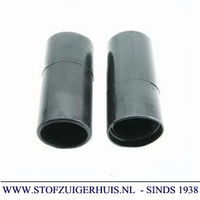 Schroefmof 32mm - 38mm zwart PVC 